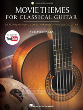 Movie Themes for Classical Guitar + Audio Online